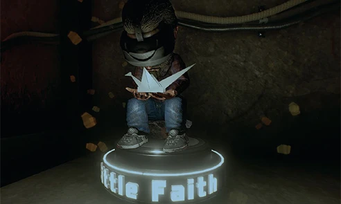 un trophé dans un escape game