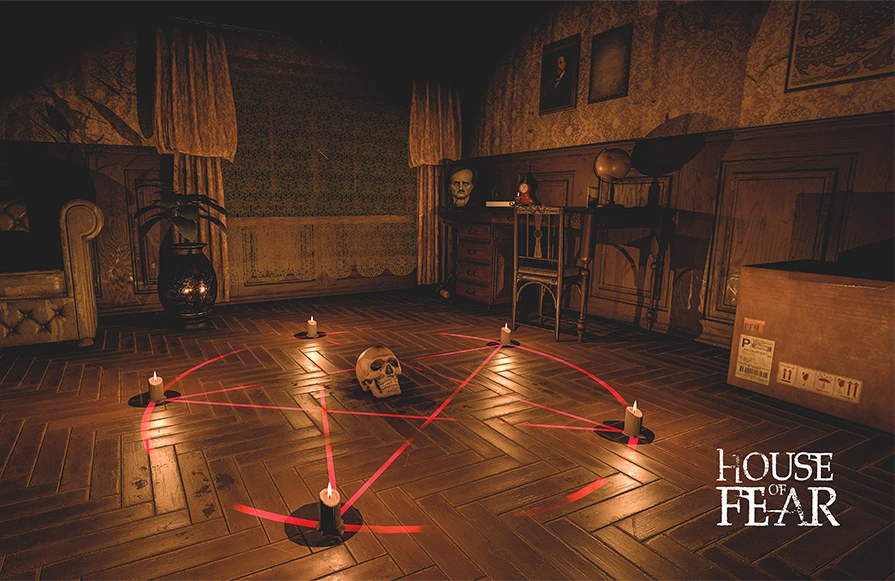 Un pentacle dans une maison hantée